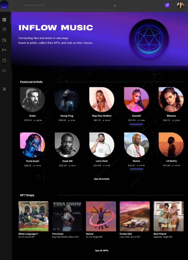 一文帮你分析Inflow是如何创造了Web3经济的首个音乐平台？